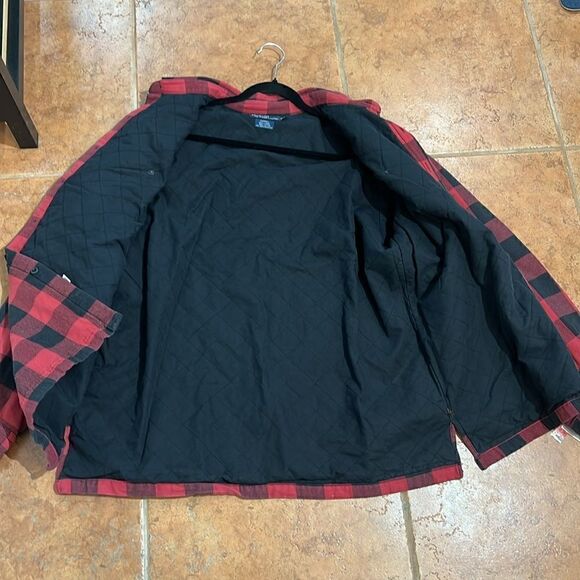 Polo Ralph Lauren insulated cotton lined flannel shirt size L - Picture 4 of 7